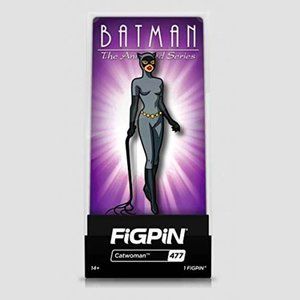 FiGPiN BATMAN THE ANiMATED SERiES CATWOMAN #477 (Brand New Sealed In Bag)